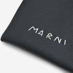 Marni Mending Zip-Around Wallet Black