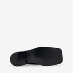 Square Toe Loafer Black