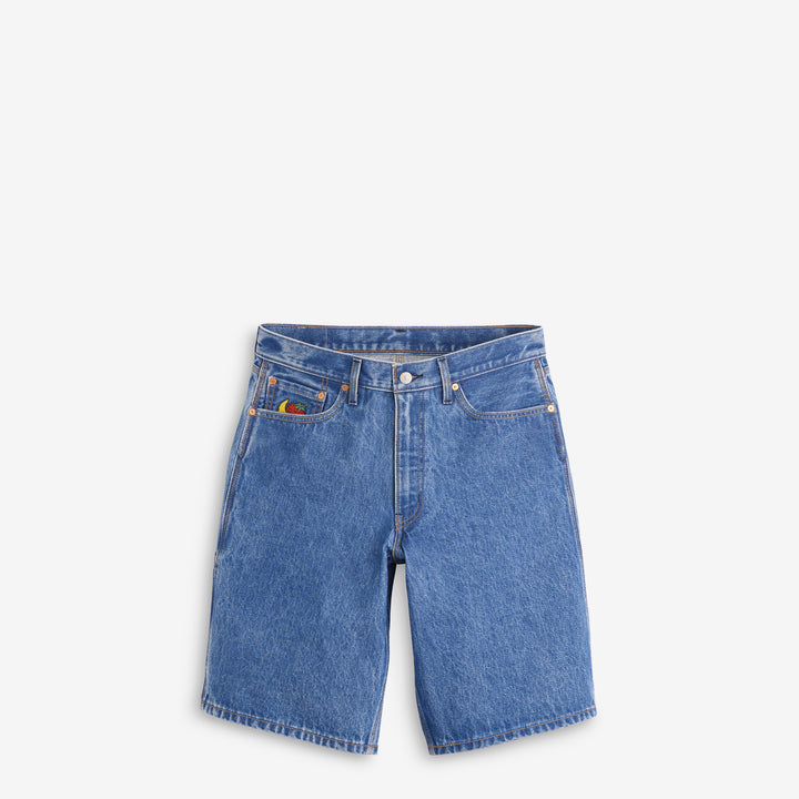 Sky High Farm x Baggy Utility Shorts Mid Stone Front