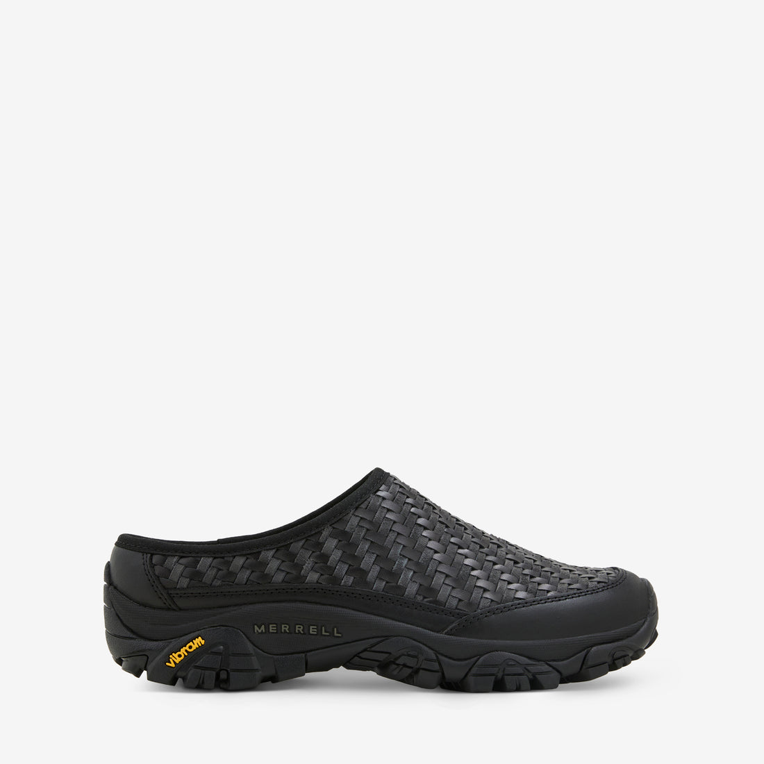 Moab 2 Slide Woven Leather Black | Beluga Footwear