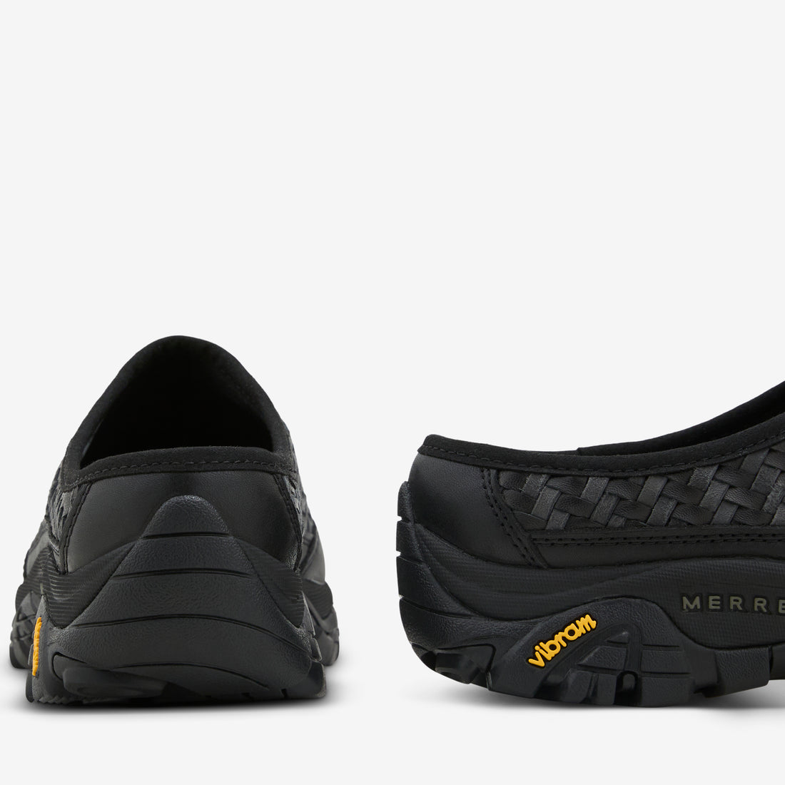 Moab 2 Slide Woven Leather Black | Beluga Footwear