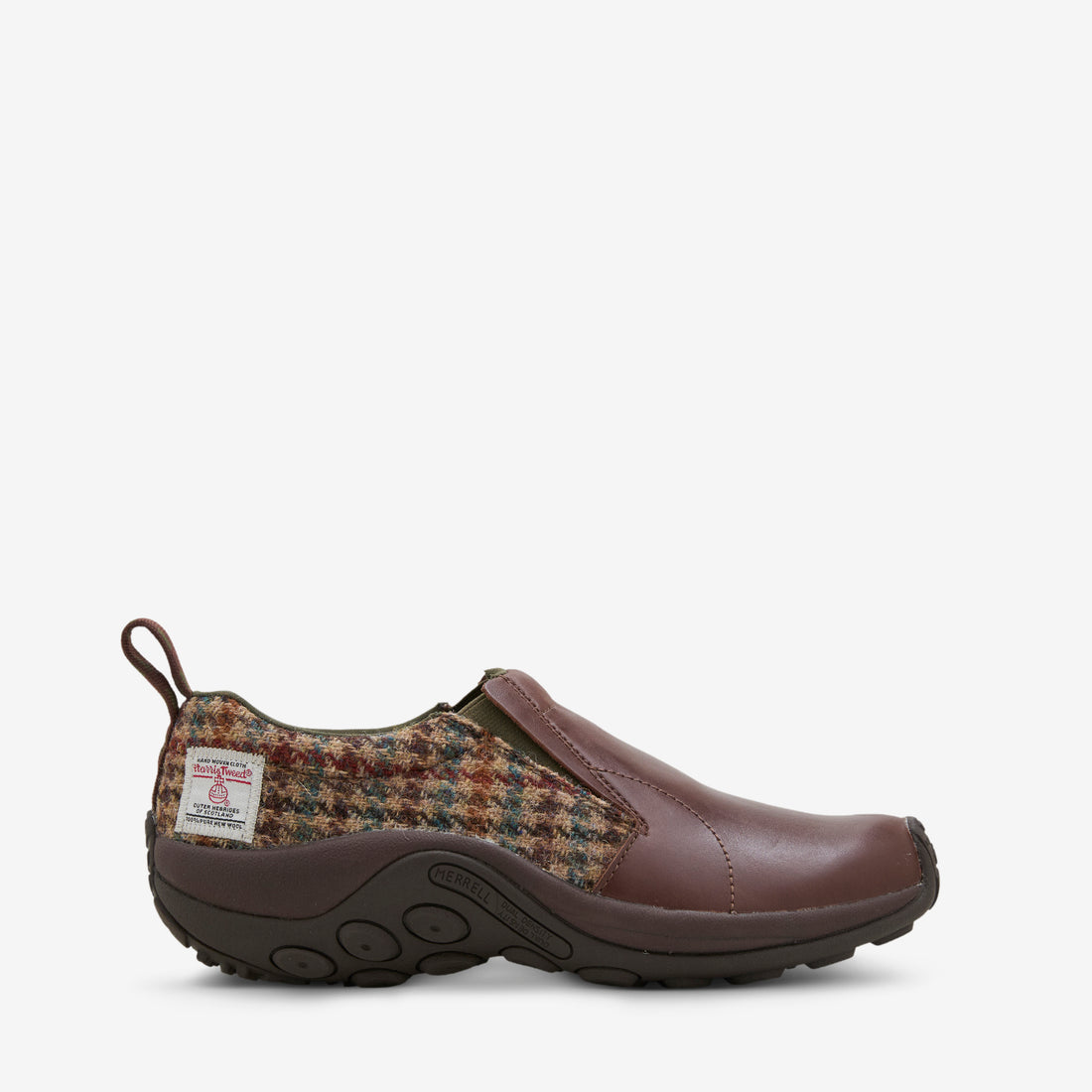 Jungle Moc Harris Tweed Dark Walnut Footwear