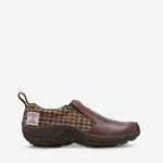 Jungle Moc Harris Tweed Dark Walnut
