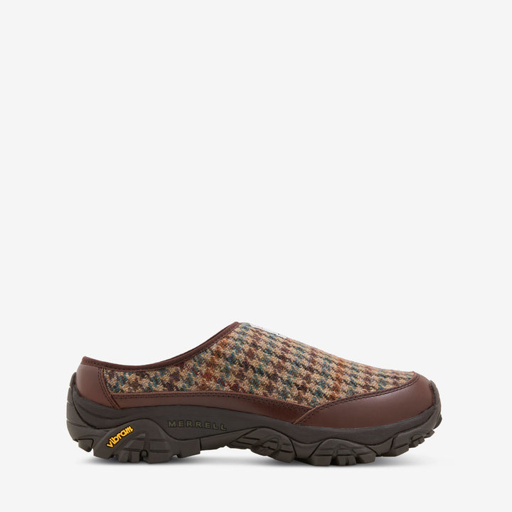 Moab 2 Slide Harris Tweed Dark Walnut