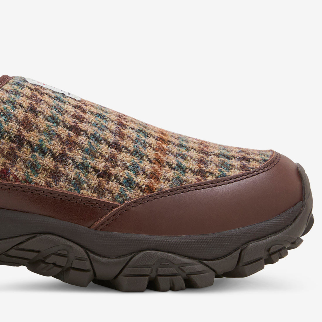 Moab 2 Slide Harris Tweed Dark Walnut Footwear