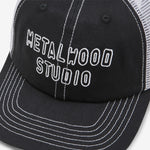 Cutie 6-Panel Trucker Hat Black