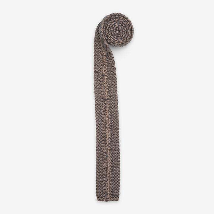 Academic Tie Grey Fence Front
