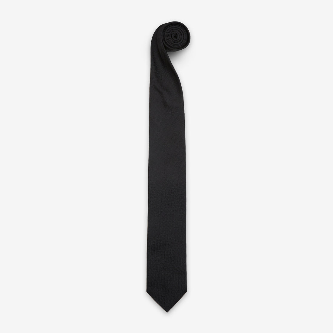Banquet Tie Black Herringbone Accessories