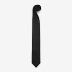 Banquet Tie Black Herringbone