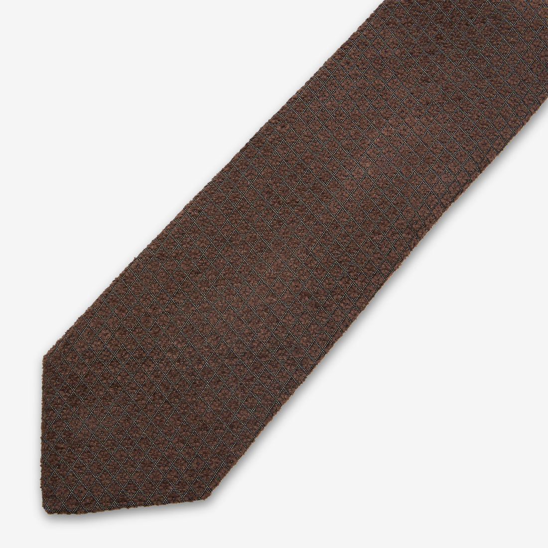 Formal Tie Grid Brown Accessories