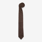 Formal Tie Grid Brown
