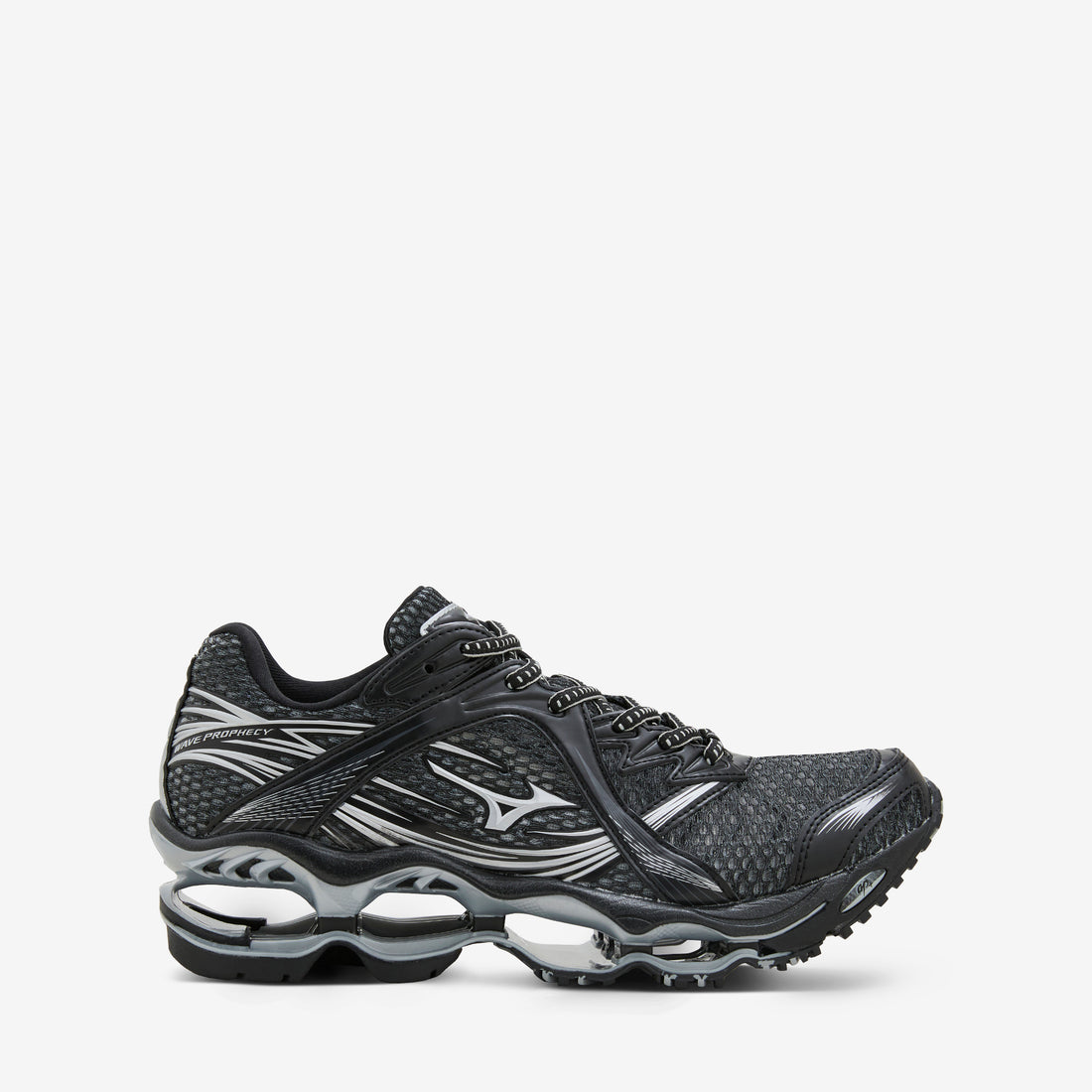 Wave Prophecy 1 Iron Gate | Silver | Black Footwear