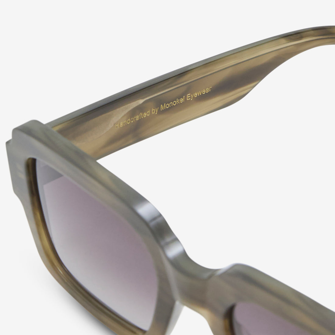 Apollo Green Demi | Grey Gradient Lens Eyewear