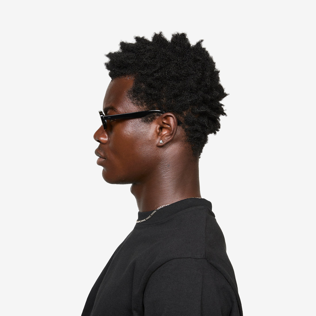 April Black | Green Solid Lens Eyewear