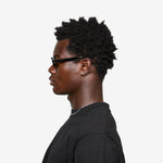 April Black | Green Solid Lens