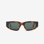Eclipse Matte Havana | Green Solid Lens