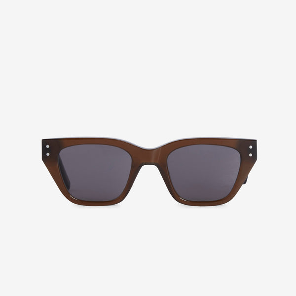 Memphis Chocolate | Grey Solid Lens