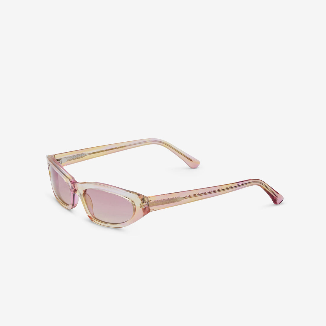 Miles Laguna Beach Yellow | Rose Gradient Lens Eyewear