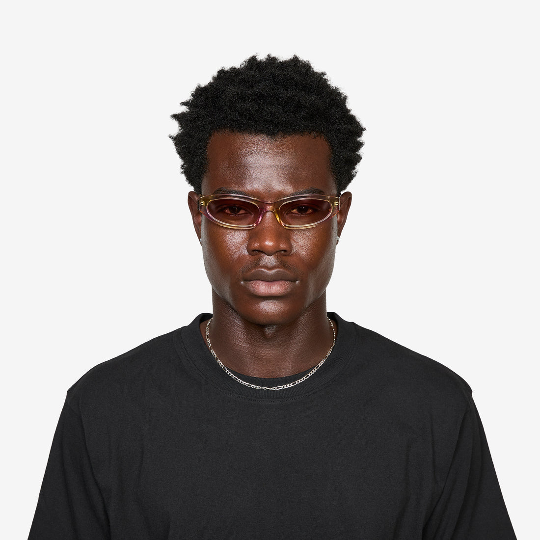 Miles Laguna Beach Yellow | Rose Gradient Lens Eyewear