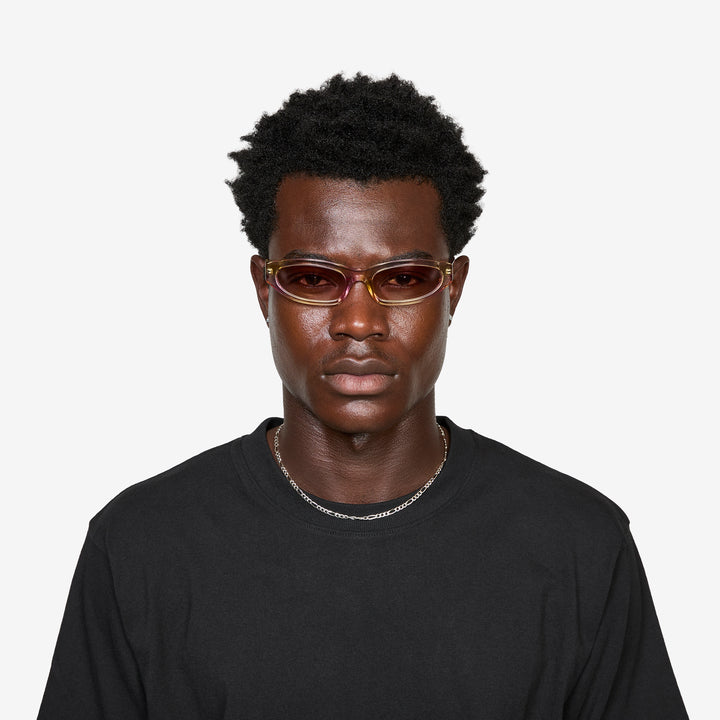 Miles Laguna Beach Yellow | Rose Gradient Lens