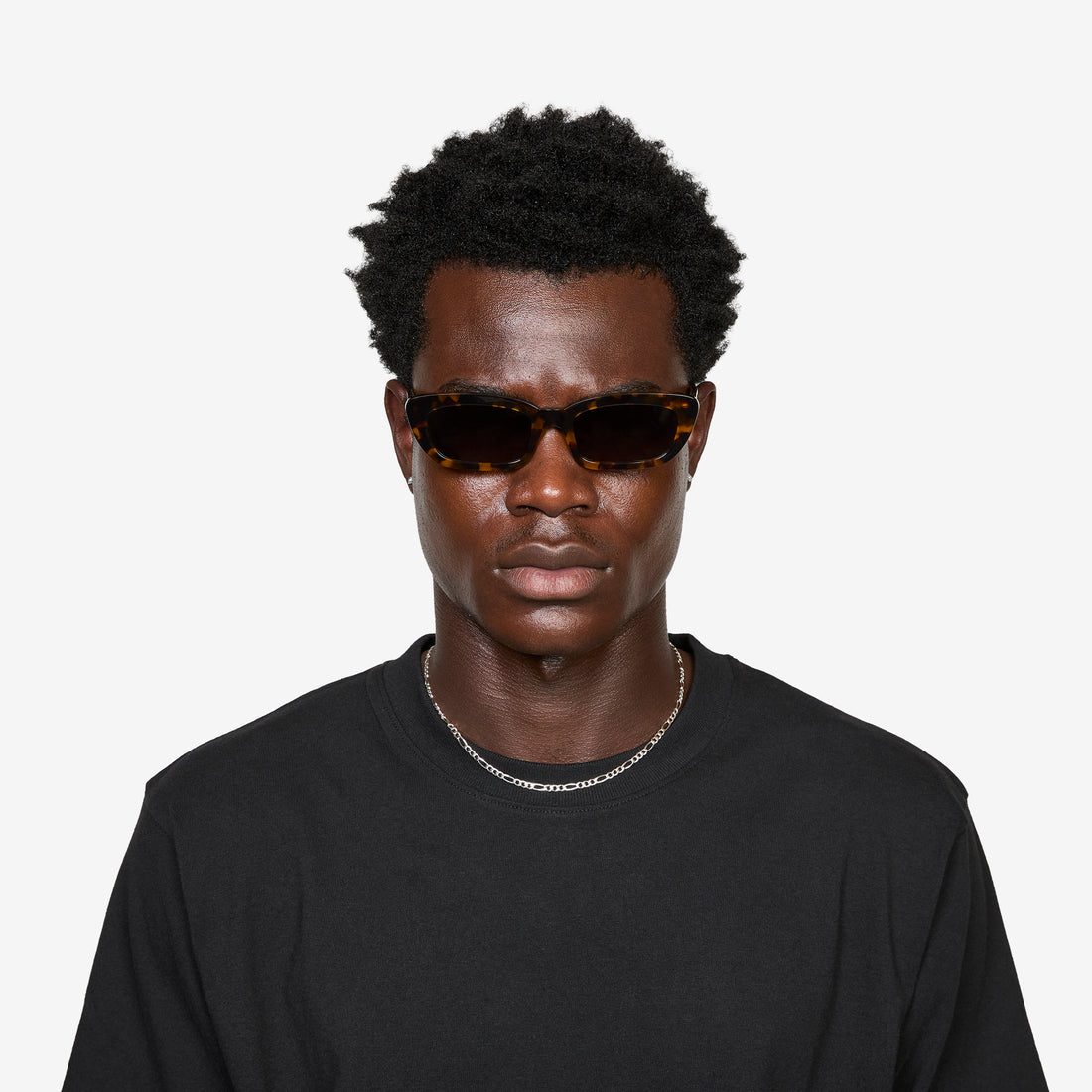 Nova Havana | Green Solid Lens Eyewear