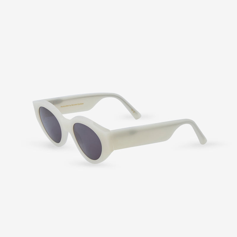 Polly Pearl | Grey Solid Lens Eyewear