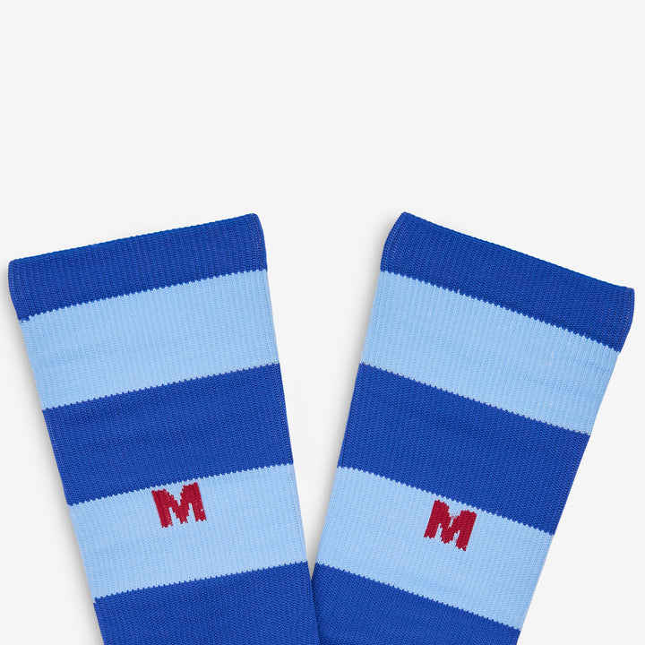 Otis Full-Length Striped Sock Blue | Blue