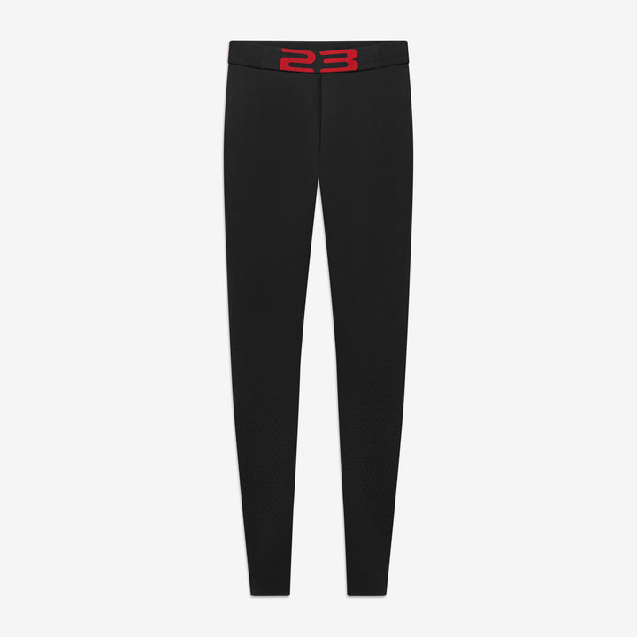 Mowalola x Women's Knit Leggings Black | Gym Red Front