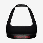 Mowalola x Women's Halter Bra Black | Gym Red