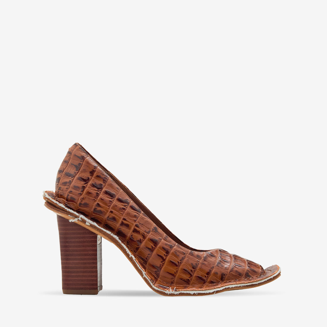 Martine Rose x Women's Heel Tan Leather Footwear