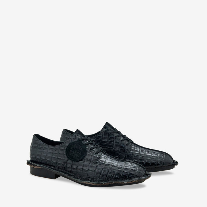 Martine Rose x Women's Derby Black Leather Front