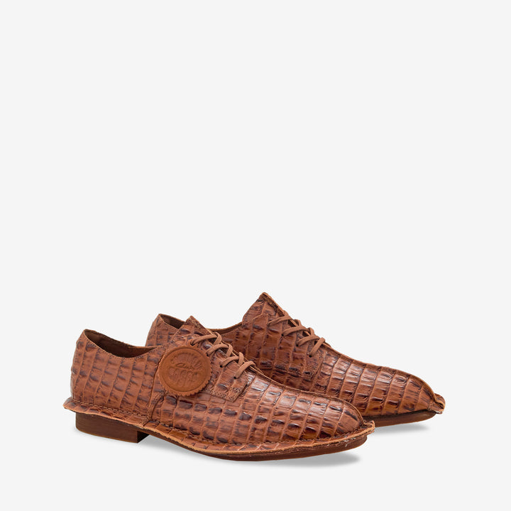 Martine Rose x Women's Derby Tan Leather Front