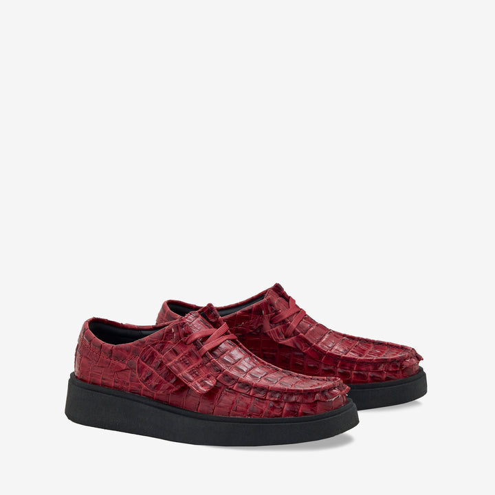 Martine Rose x Women's Torview Burgundy Leather Front