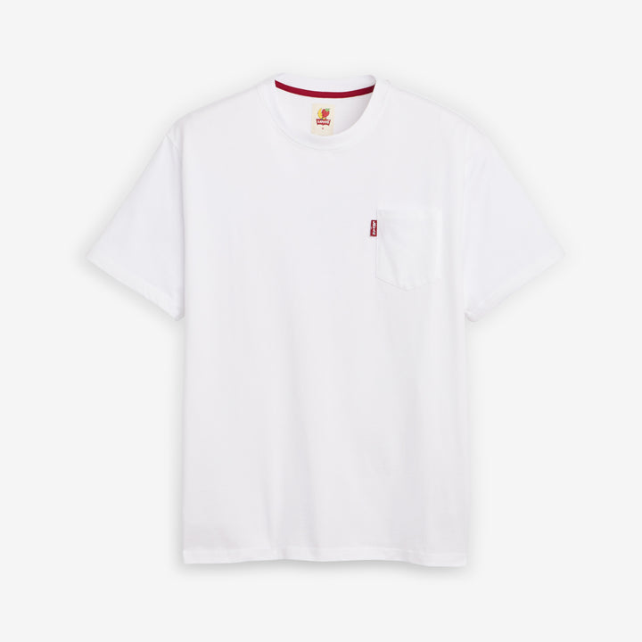 Sky High Farm x Pocket T-Shirt White Front