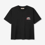 Marlin Boxy Pocket T-Shirt Black