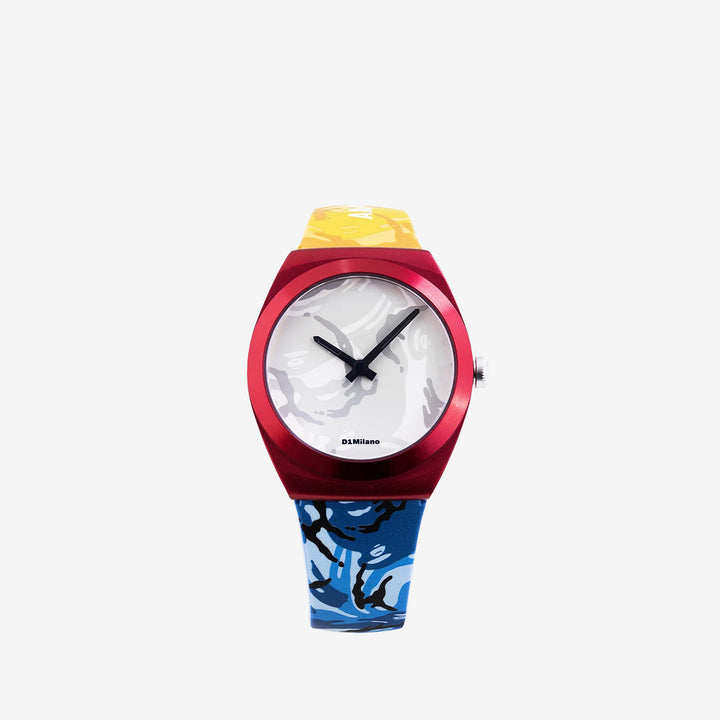 AAPE x Canva 34mm Multi Camo Front