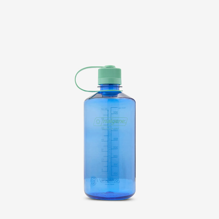 Narrow Mouth Sustain Bottle 1000mL Cornflower Blue Front