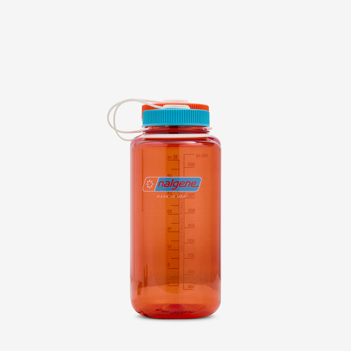Wide Mouth Sustain Bottle 1000mL Flame | Blue Atoll Front