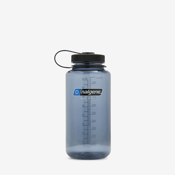Wide Mouth Sustain Bottle 1000mL Grey | Black Front