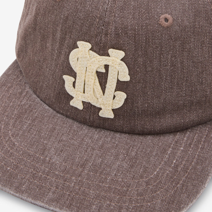 Sailing Club Faded Logo Cap Brown