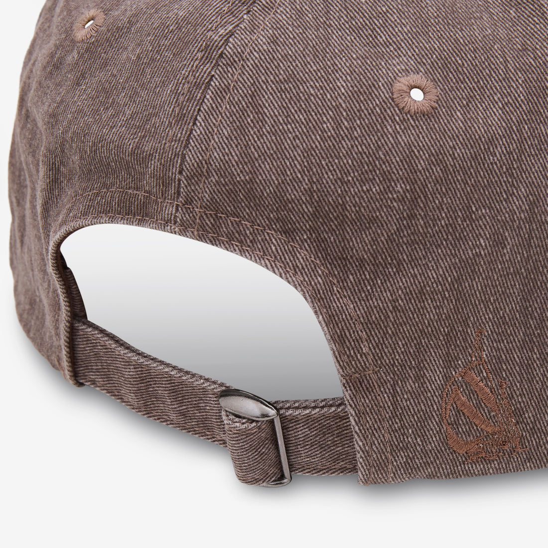 Sailing Club Faded Logo Cap Brown Headwear