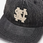 Sailing Club Faded Logo Denim Cap Black