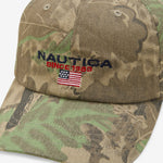 USA Flag Logo Twill Cap Urban Camo