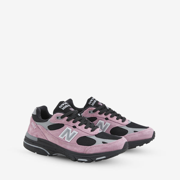 Made in USA 993 Pink Taffy | Black Footwear