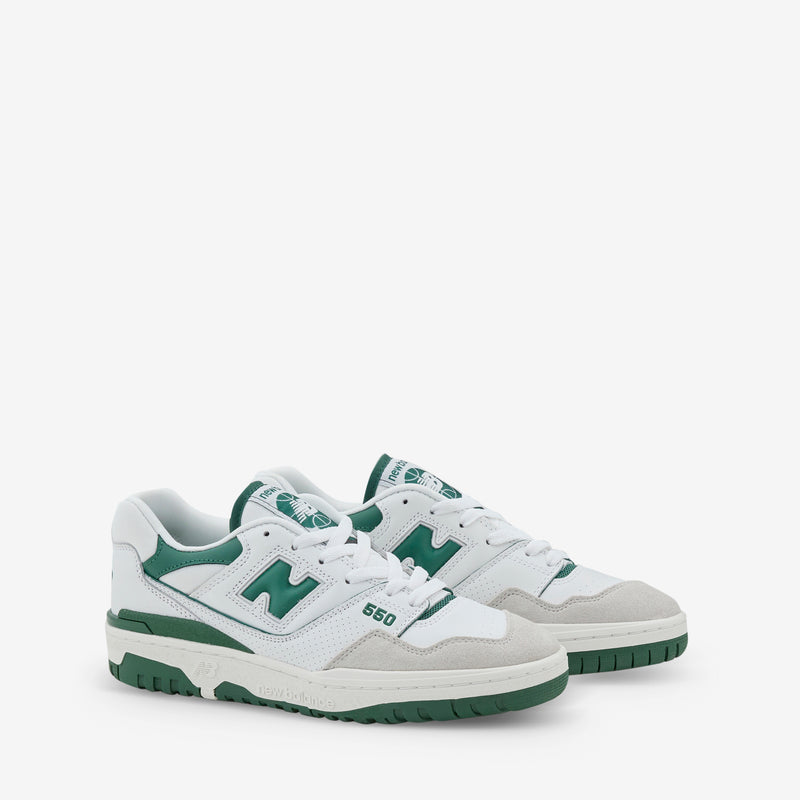 BB550v1 White | Green Footwear