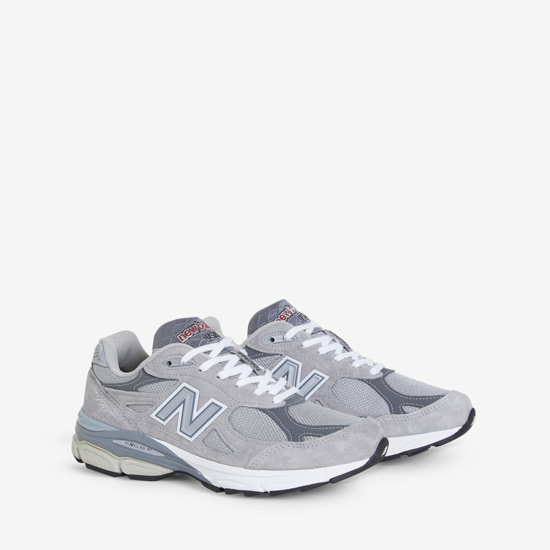 Made in USA 990v3 Grey | White
