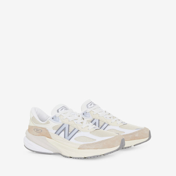 Made in USA 990v6 Mindful Grey | Bone | White | Silver Metallic