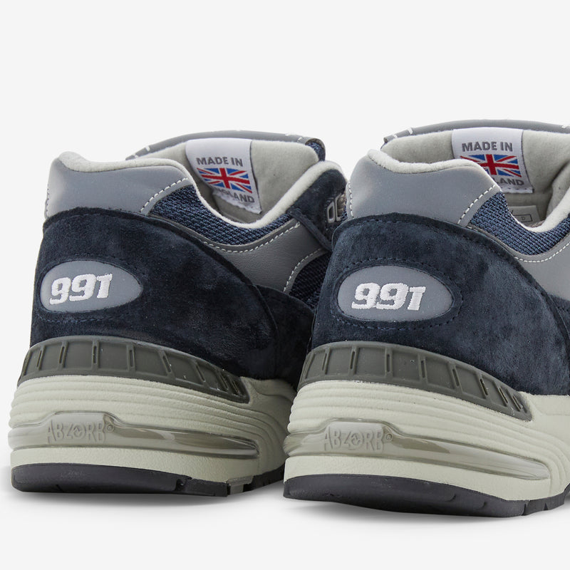 Made in UK 991v1 Navy | Grey