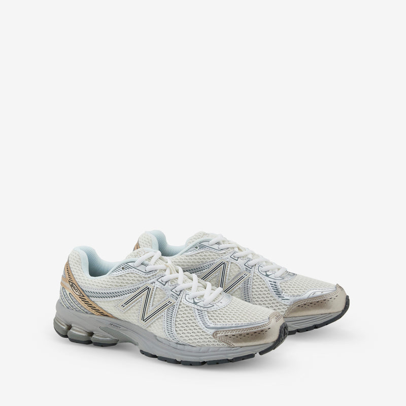 860v2 Sea Salt | Gold Metallic Footwear