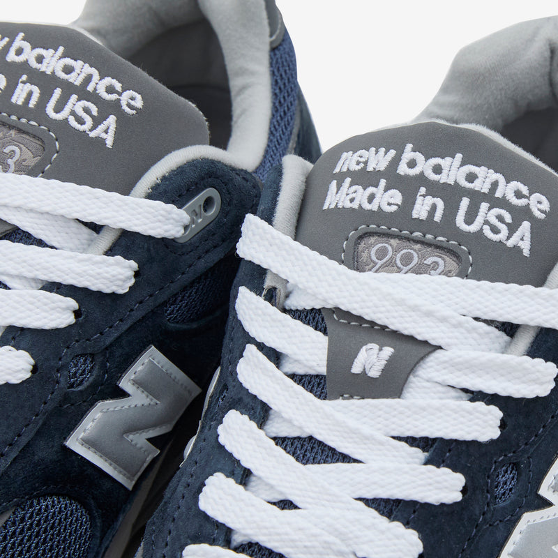 Made in USA 993 Navy | White Footwear